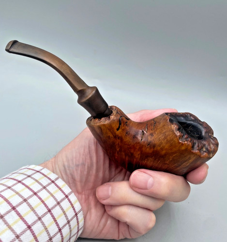 Freehand smoking pipe - ,