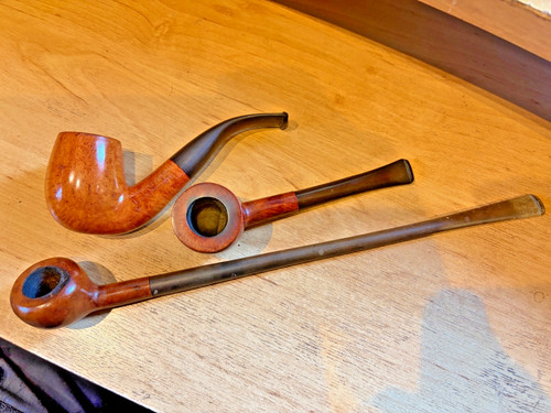 Briar pipes various all - briar, x